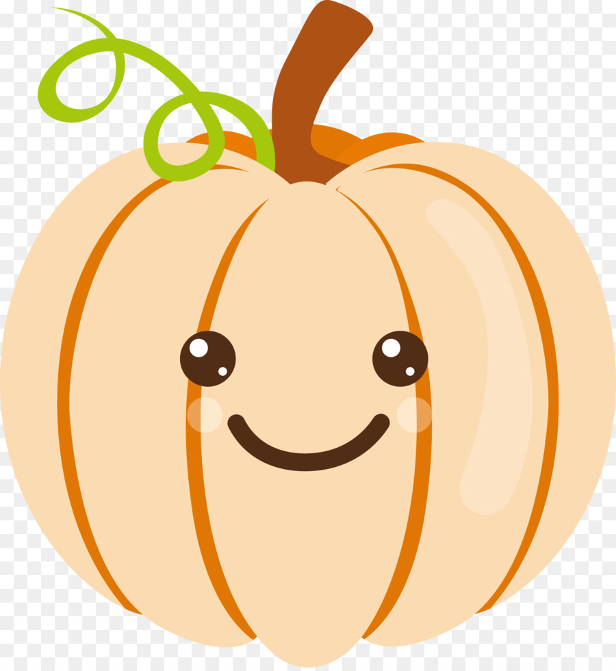 Citrouille Souriante，Feuilles D'automne PNG