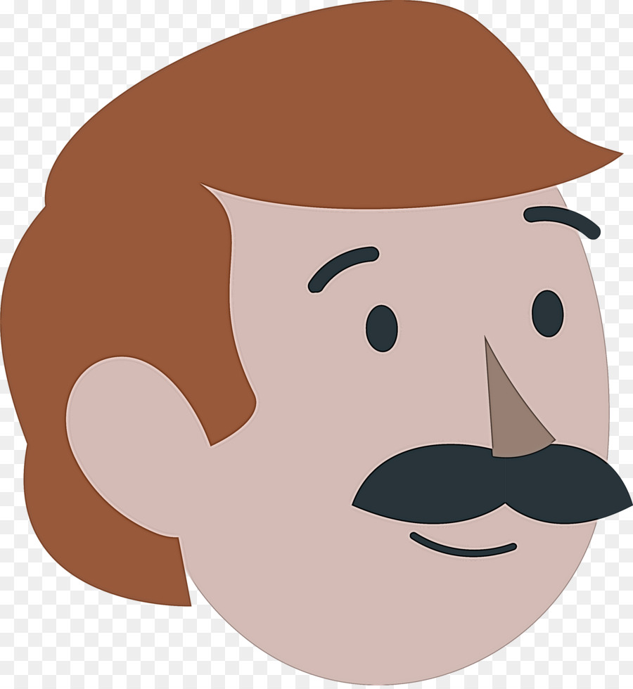 Homme à Moustache，Affronter PNG