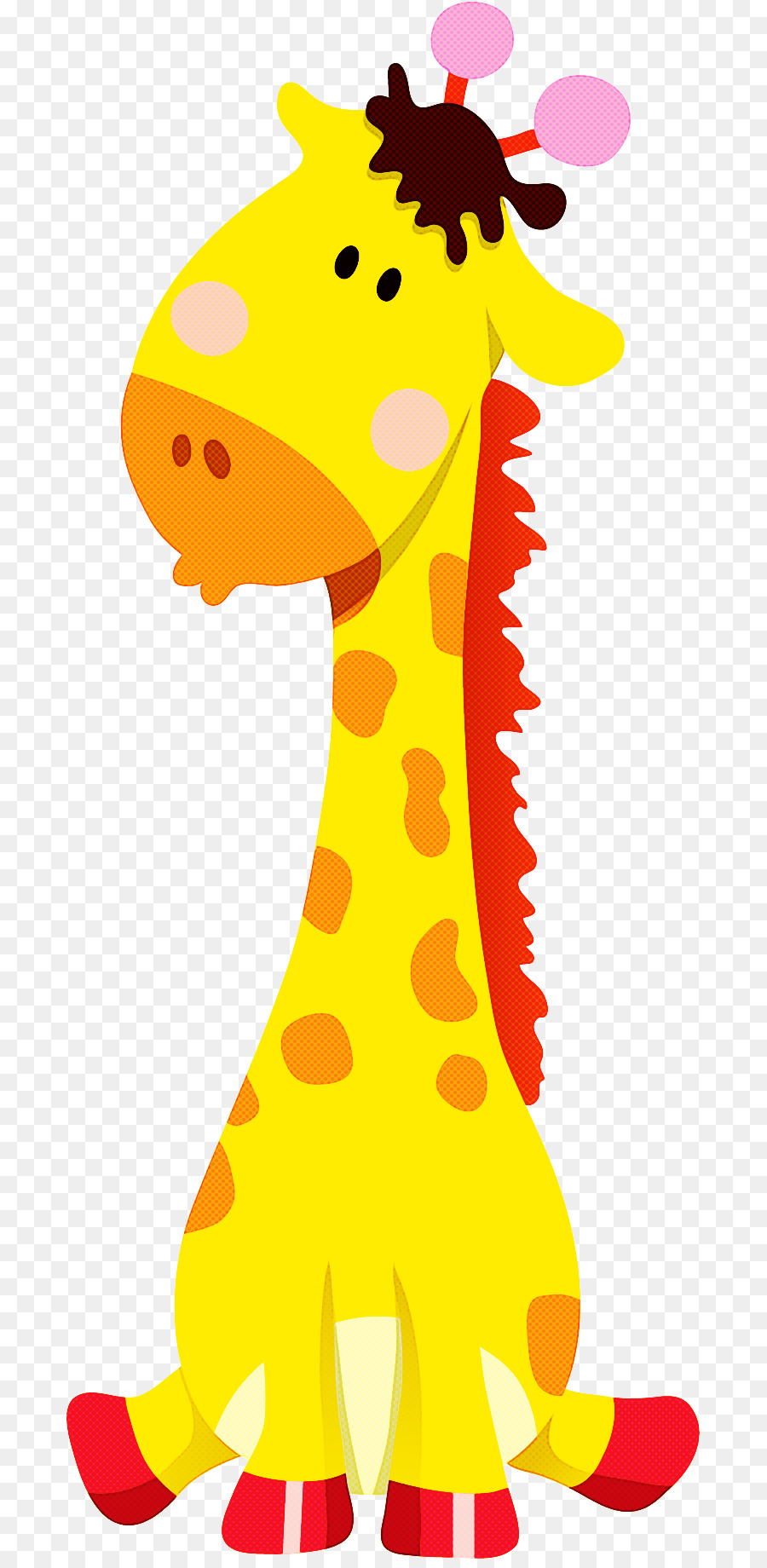 Girafe De Dessin Animé，Mignon PNG