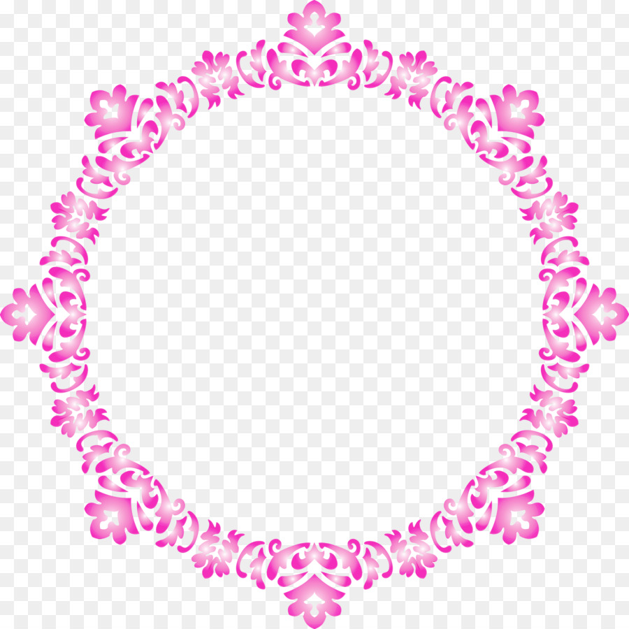 Couronne Florale Rose，Fleurs PNG