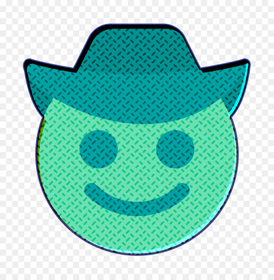 Smiley，Vert PNG