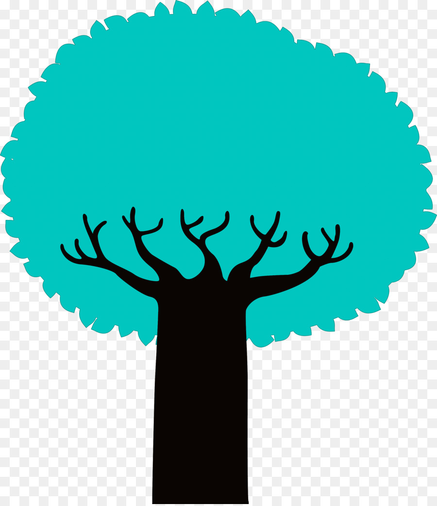 Arbre Bleu，Arbre PNG