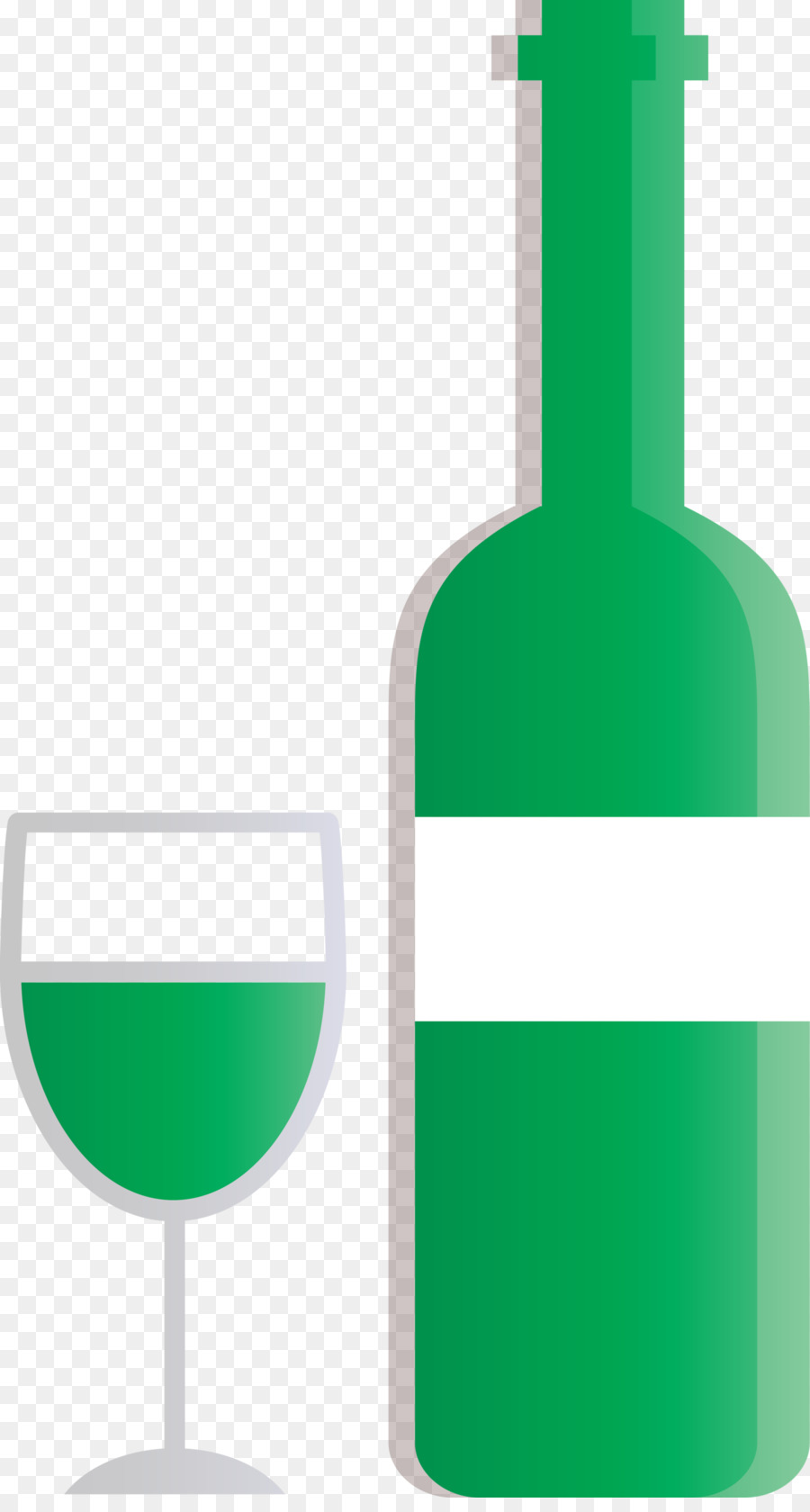 Bouteille De Vin，Verre PNG