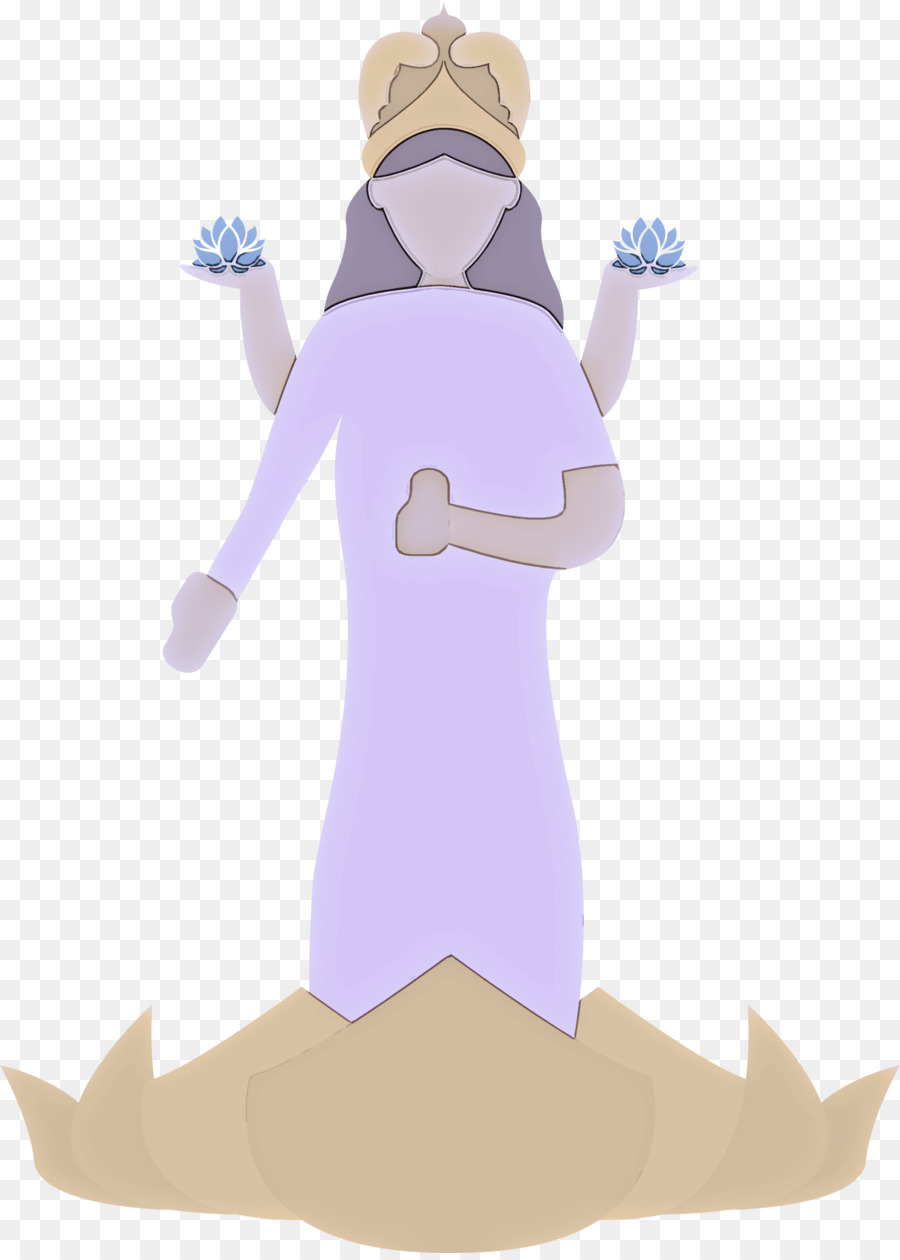 Caractère，Violet PNG