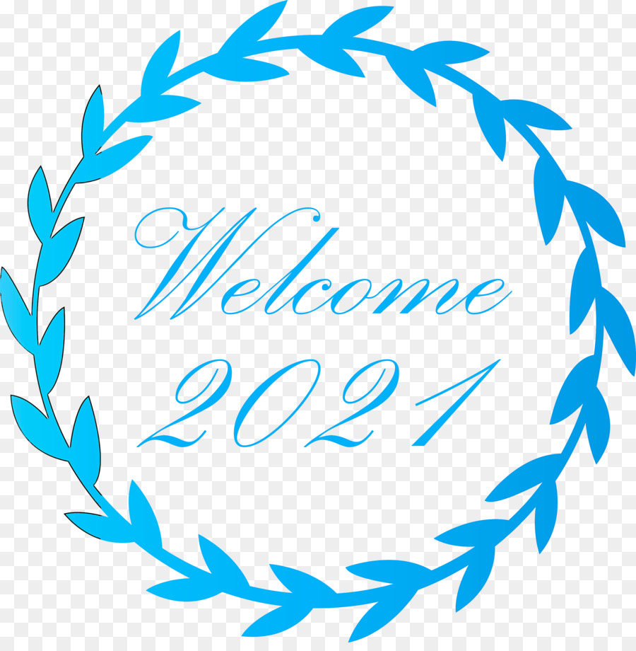 Bienvenue 2021，Nouvelle Année PNG