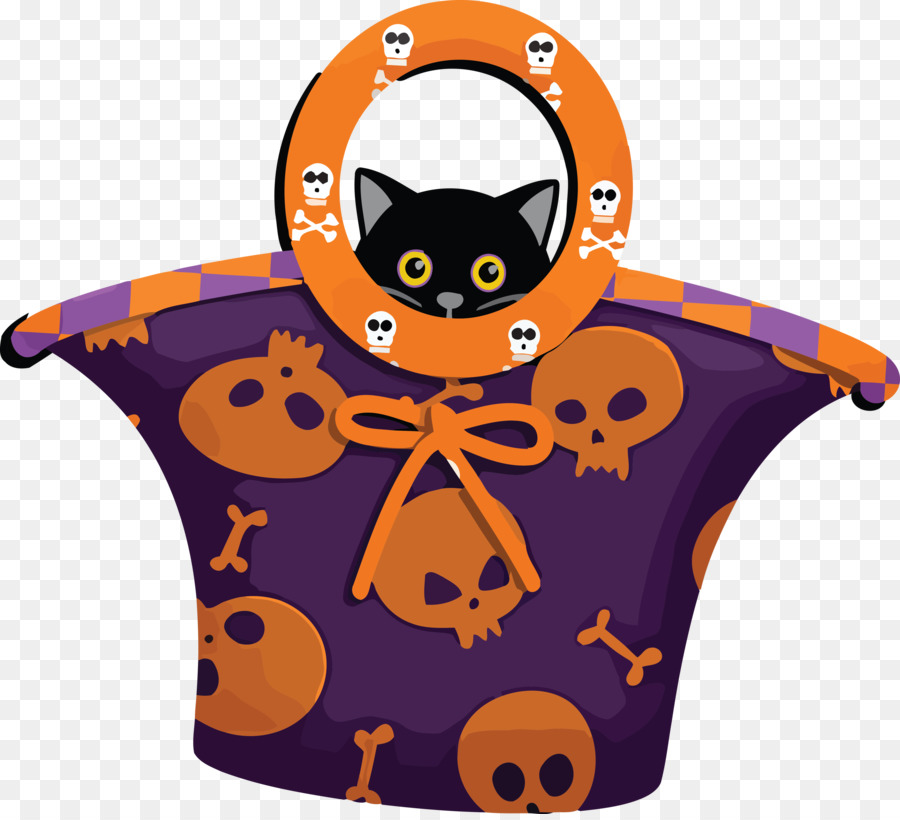 Chat D'halloween，Halloween PNG