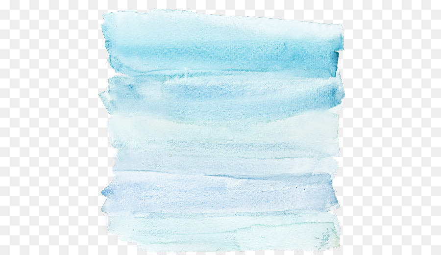 Aquarelle Bleue，Peinture PNG