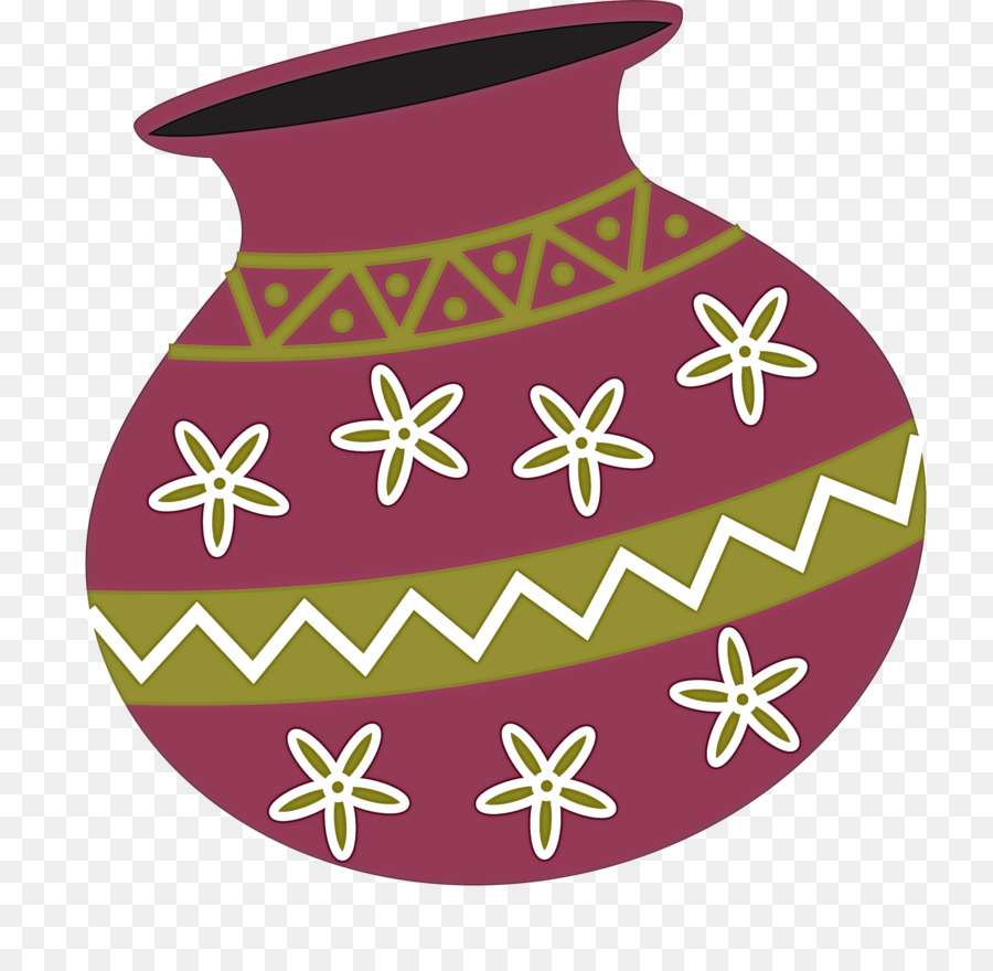 Pot Décoratif，Vase PNG