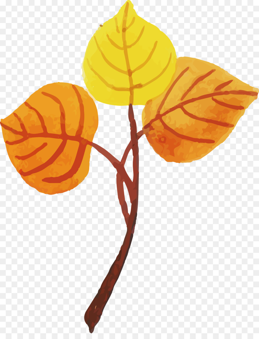 Feuille Jaune，Bifurquer PNG