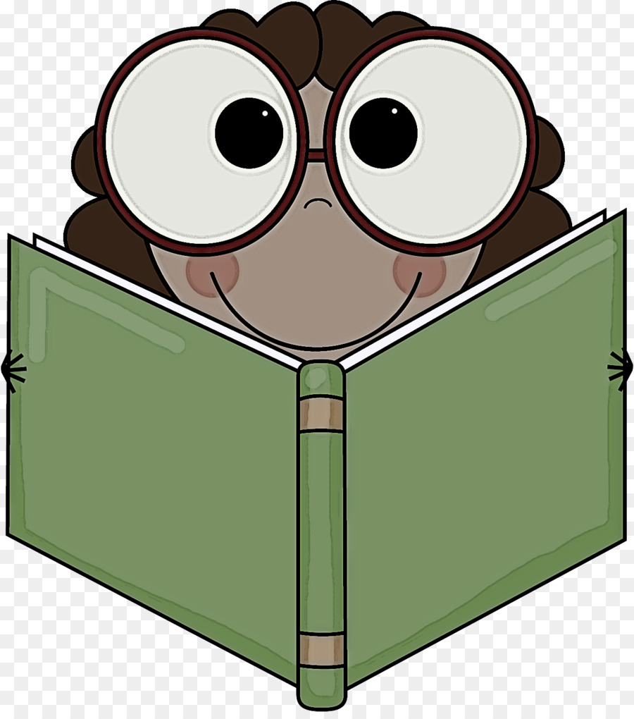 Rat De Bibliothèque Vert，En Lisant PNG