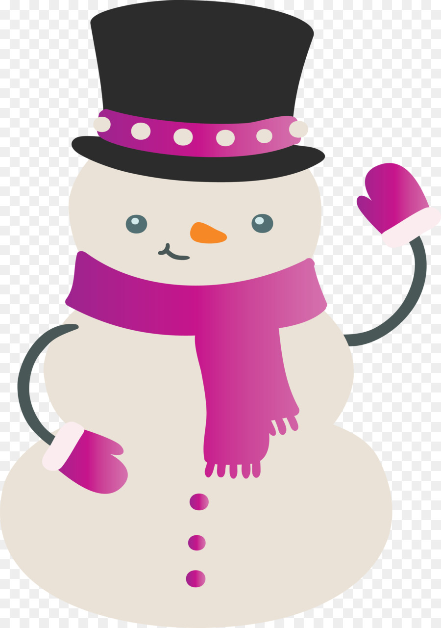 Violet，Bonhomme De Neige PNG