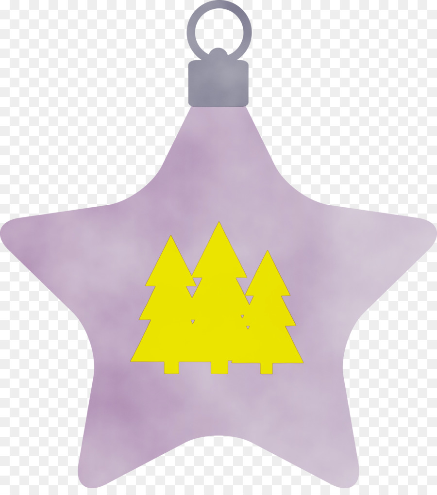 Ornement De Noël，Violet PNG