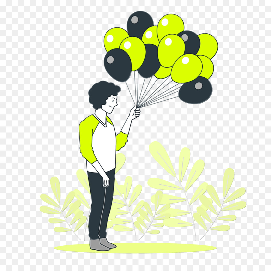 Personne Avec Des Ballons，Des Ballons PNG