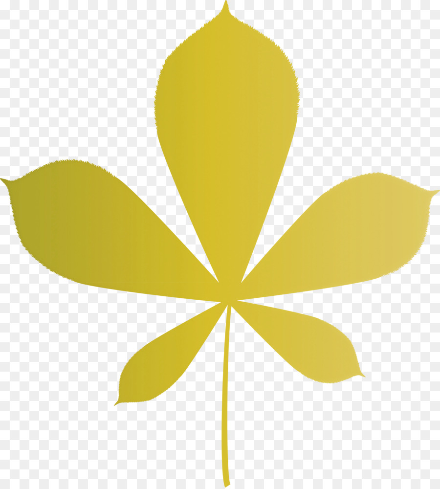 Feuille Jaune，Usine PNG