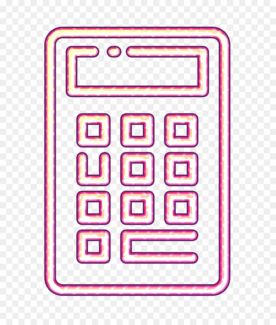 Calculatrice，Argent PNG