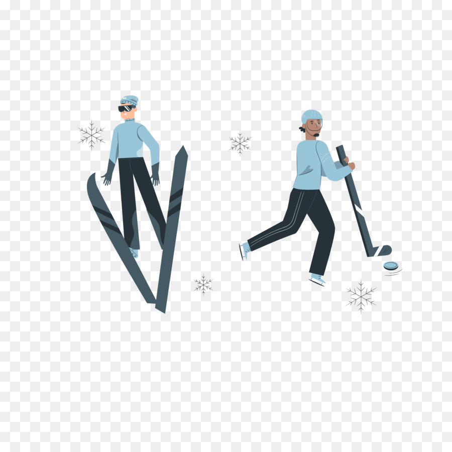 Ski Pôle，Fixation De Ski PNG