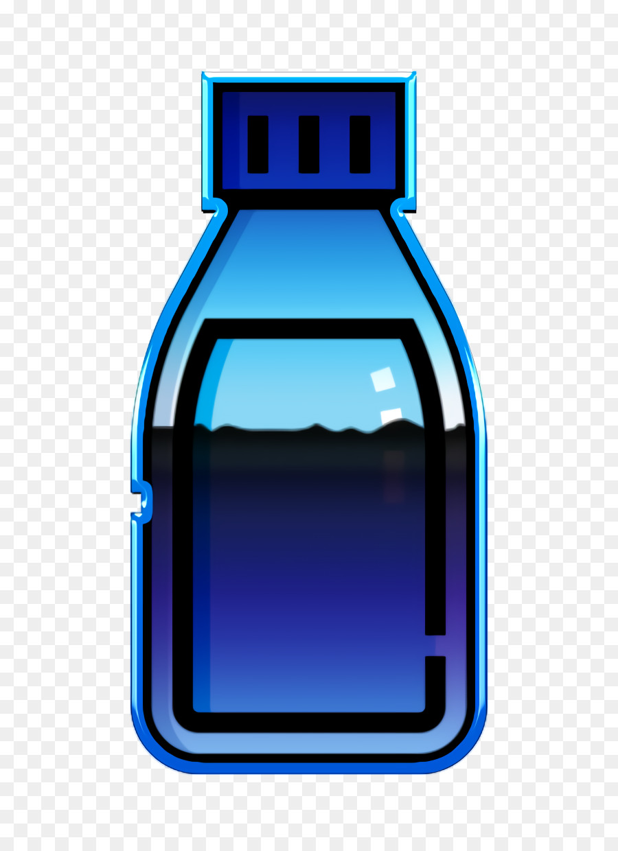 Bleu Cobalt，Bouteille En Verre PNG