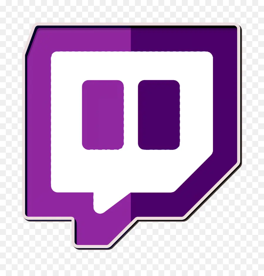 Logo Twitch，Violet PNG