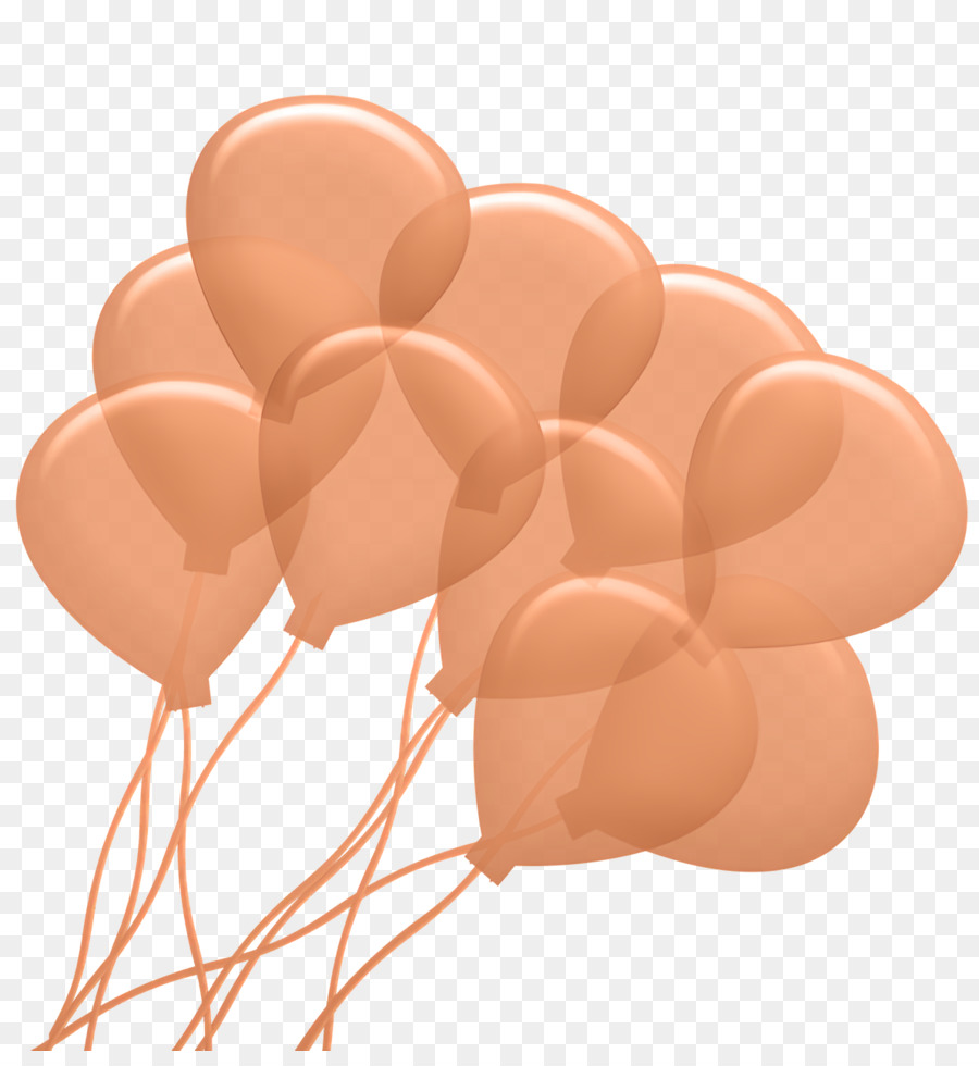 Ballons Bleus，Faire La Fête PNG