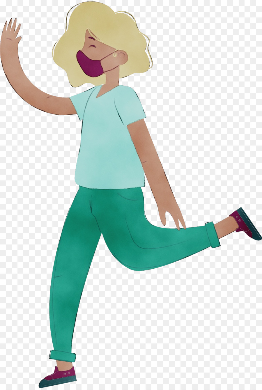 Femme Qui Marche，Exercice PNG