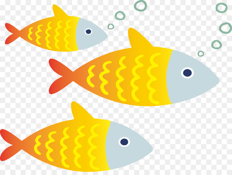 Poisson Jaune，Aquatique PNG