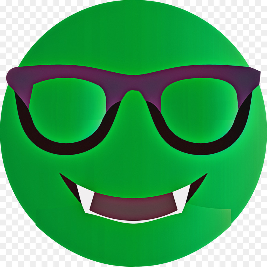 Visage Souriant Vert，Sourire PNG