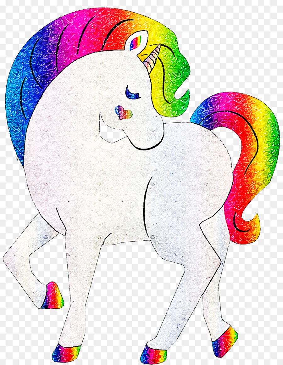 Licorne，Arc En Ciel PNG