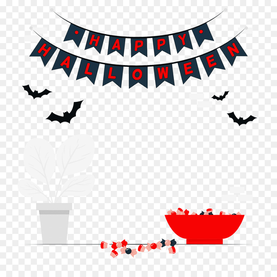 Décoration D'halloween，Bannière PNG