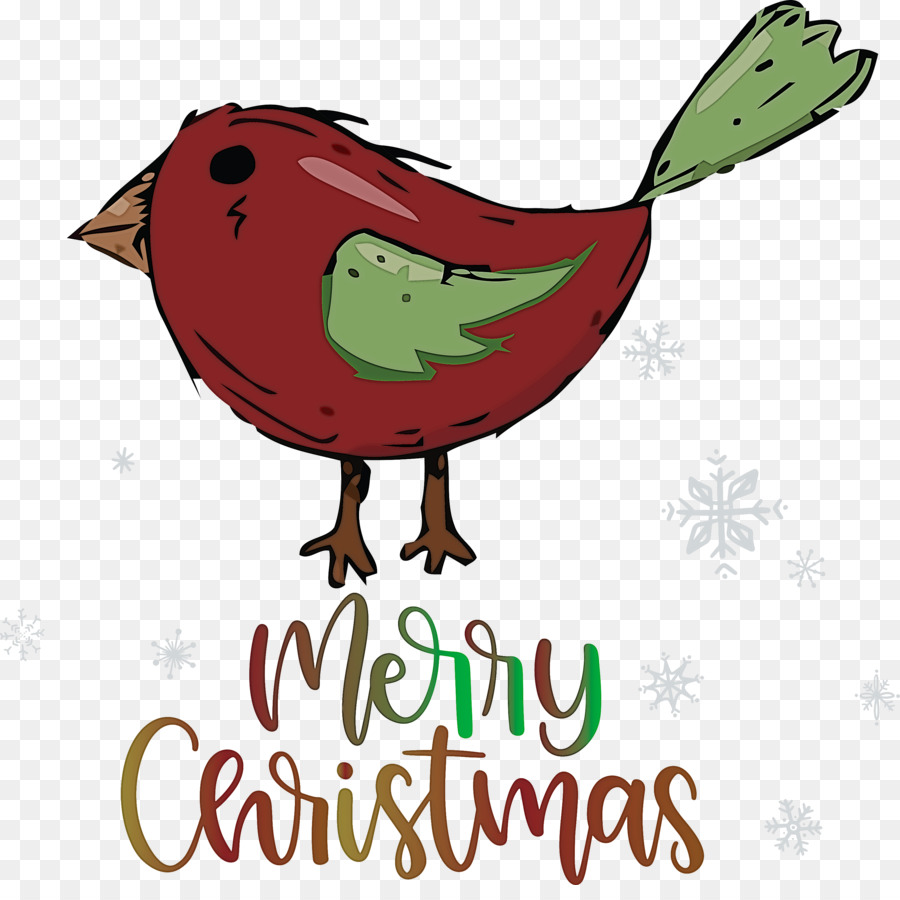 Oiseau De Noël，Vert PNG