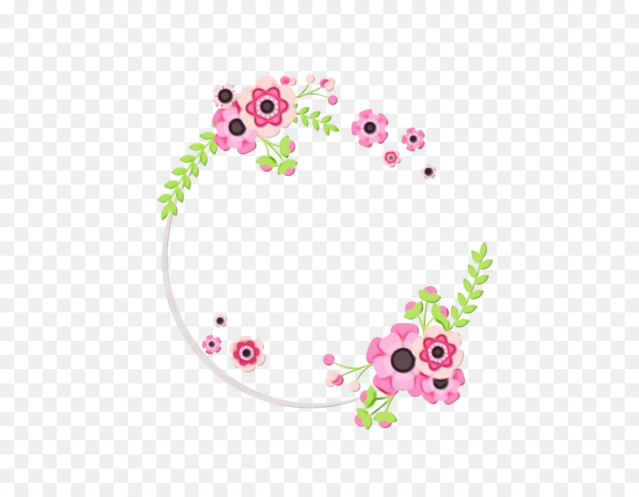 Couronne Florale，Fleurs PNG