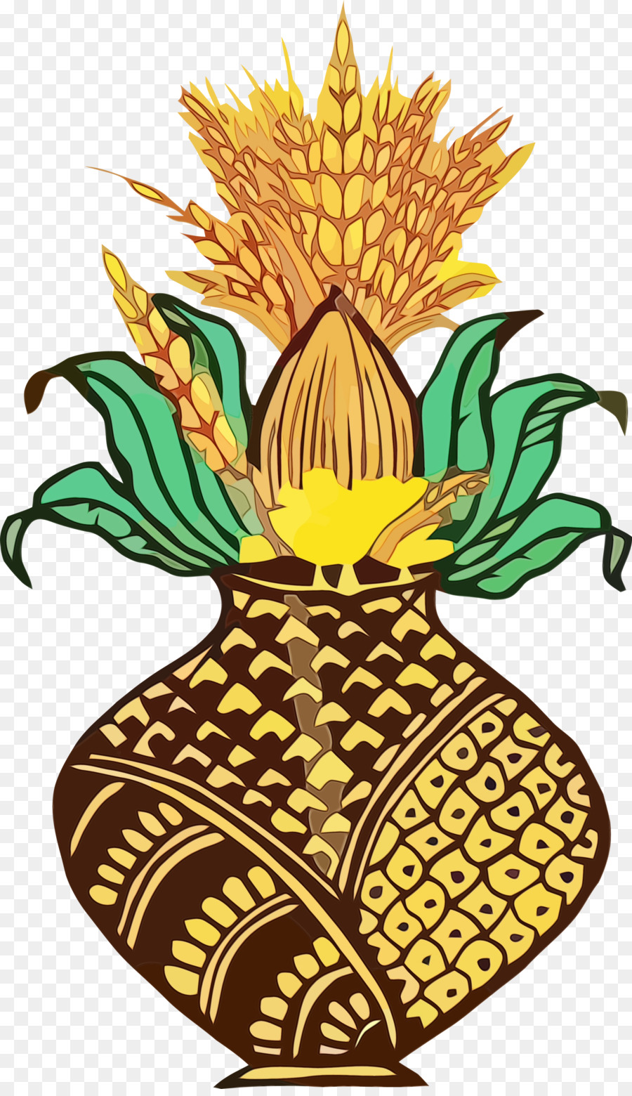 Fleur，L'ananas PNG