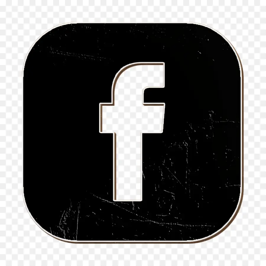 Logo Facebook Noir，Réseaux Sociaux PNG