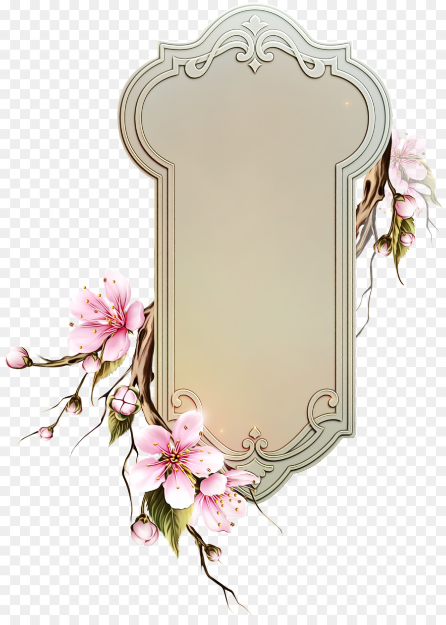 Design Floral，Cadre Photo PNG