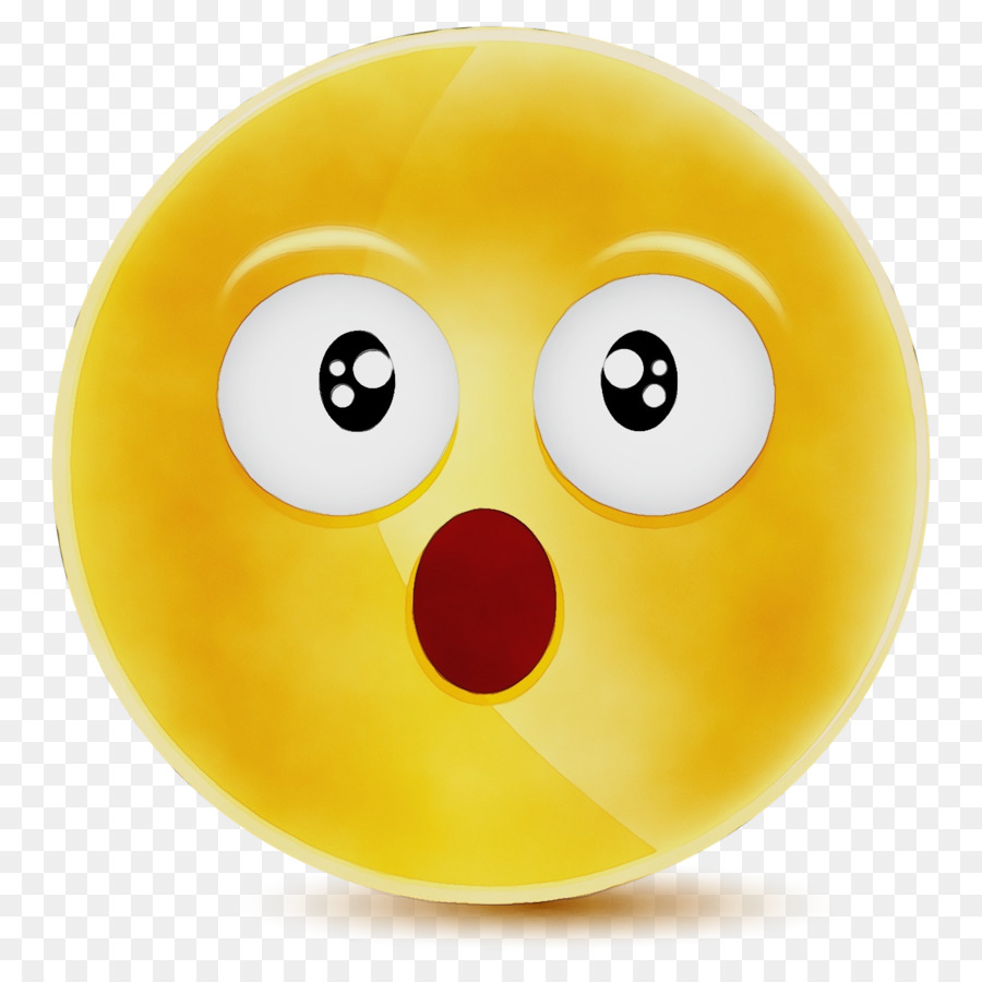 Emoji Surpris，Affronter PNG