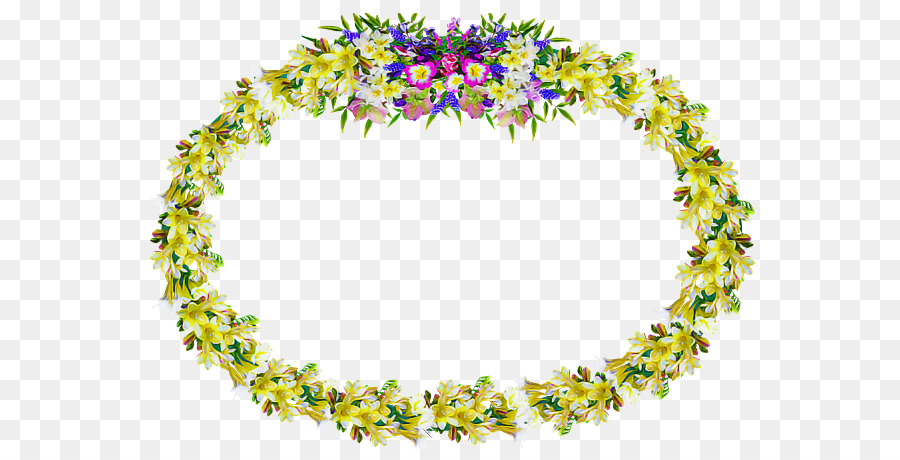 Couronne Florale，Fleurs PNG