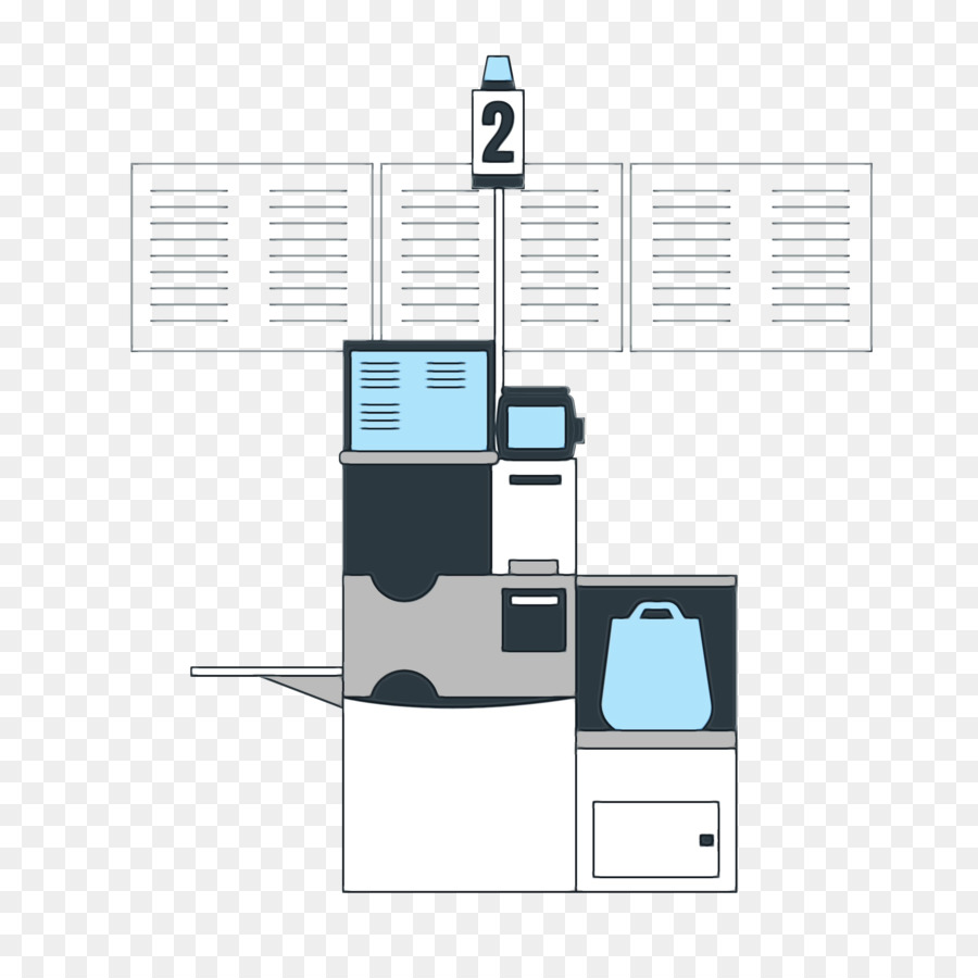 Selfcheckout，Supermarché PNG