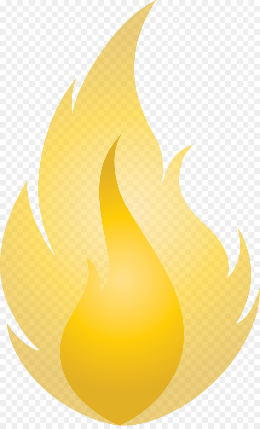 Flamme Jaune，Feu PNG