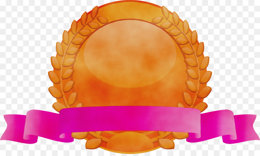 Orange，Médaille D' PNG