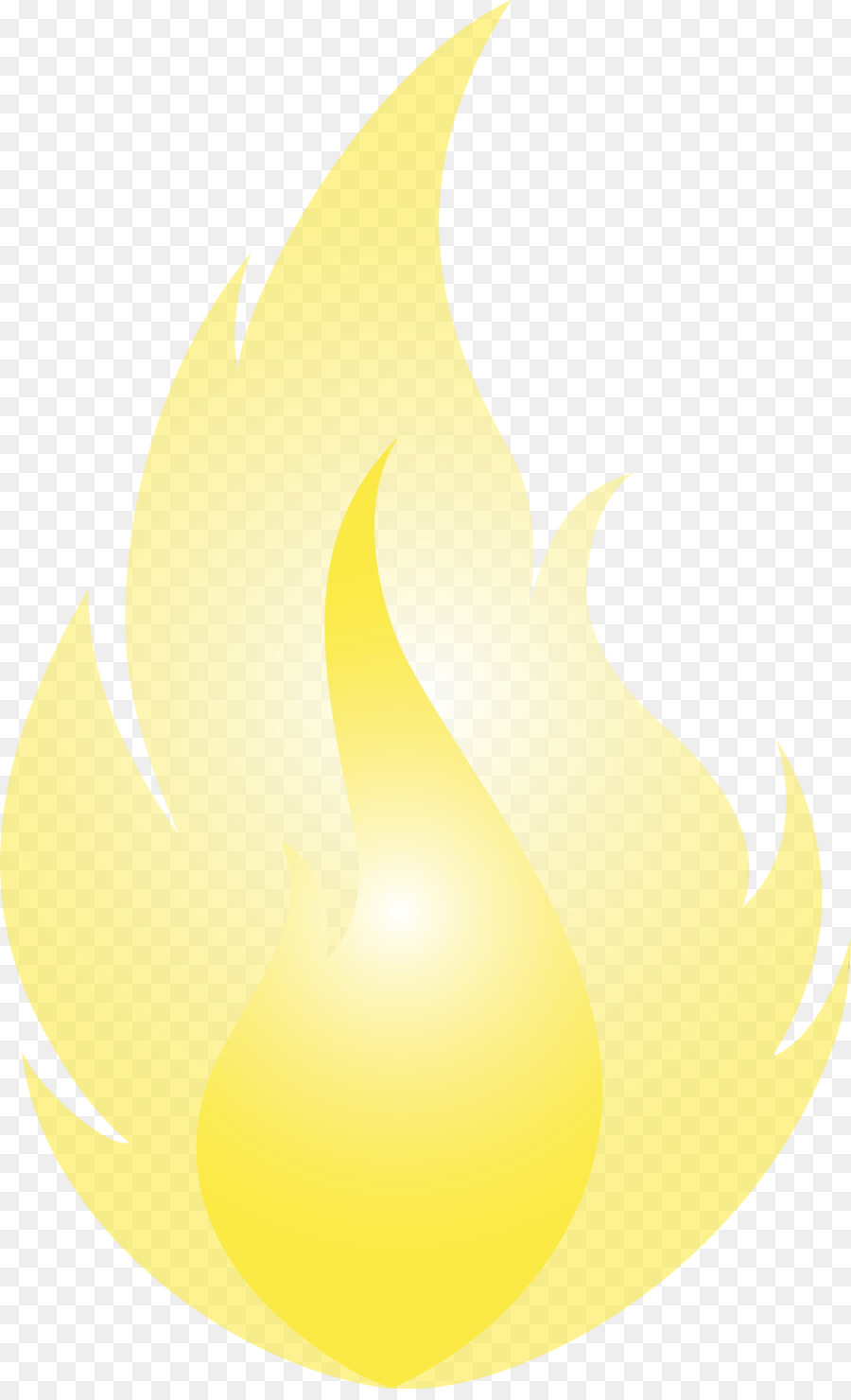 Flamme Jaune，Feu PNG