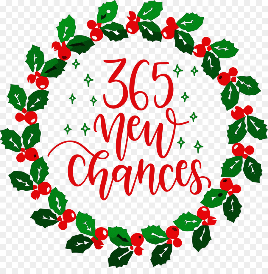 365 Nouvelles Chances，Nouvelle Année PNG