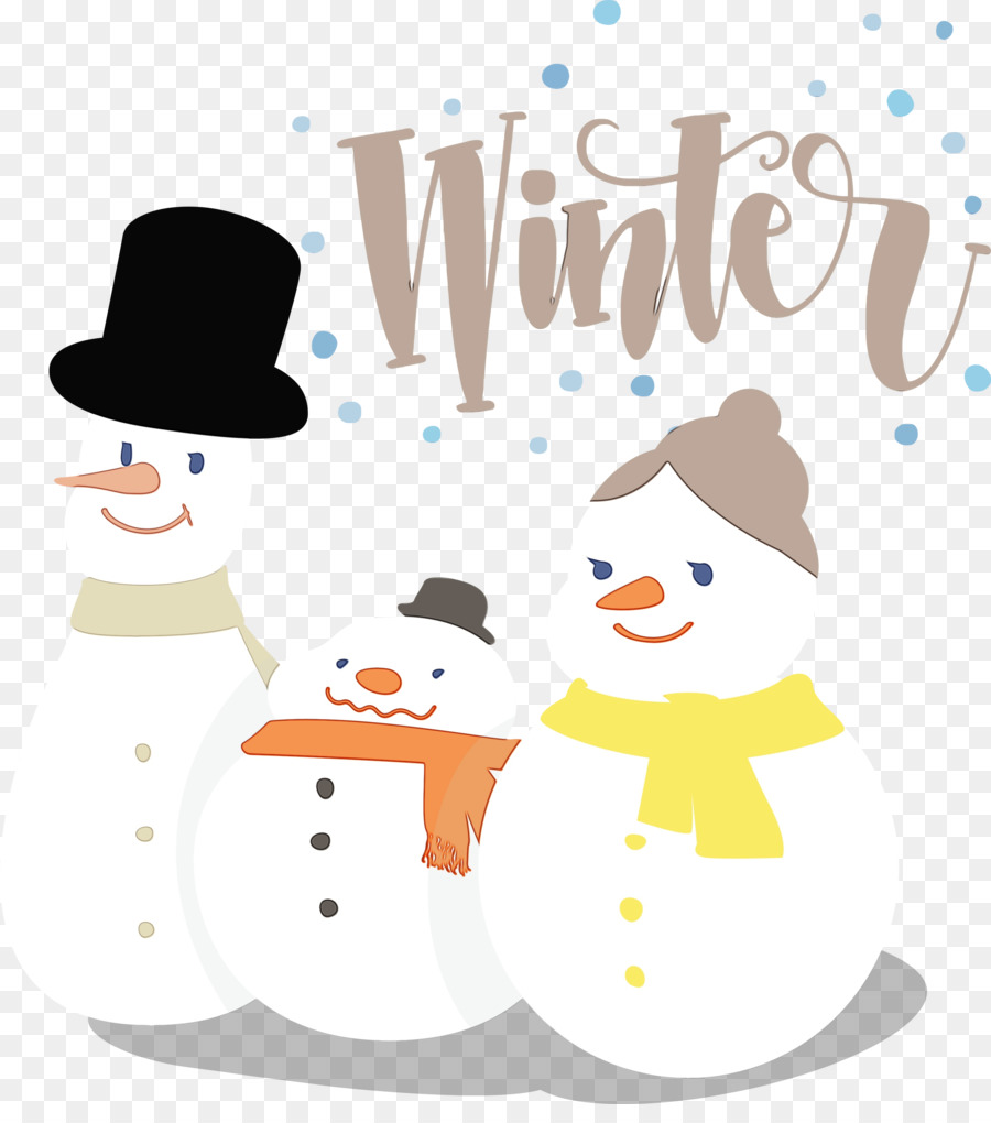 Bonhommes De Neige，Hiver PNG