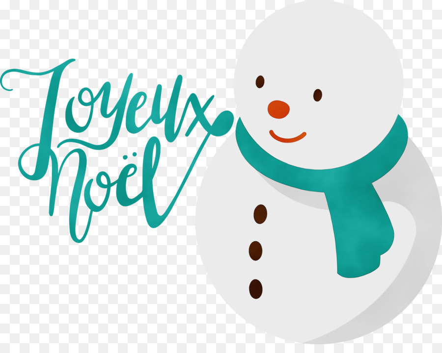 Texte Joyeux Noël Avec Bonhomme De Neige，Noël PNG