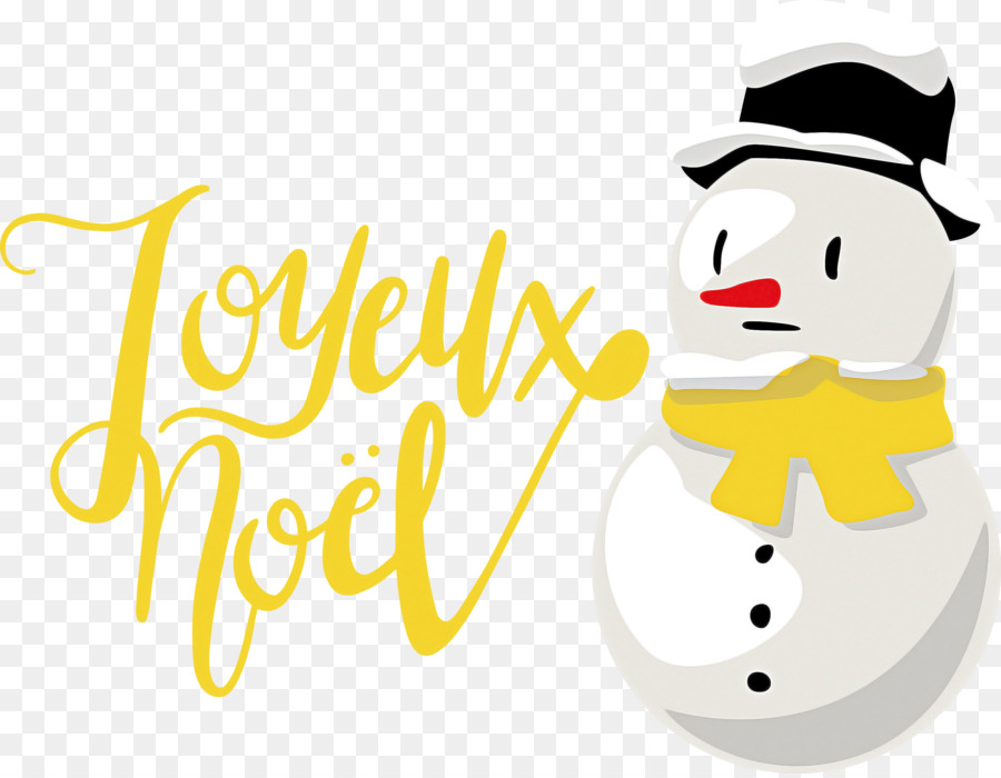 Texte Joyeux Noël Avec Bonhomme De Neige，Noël PNG