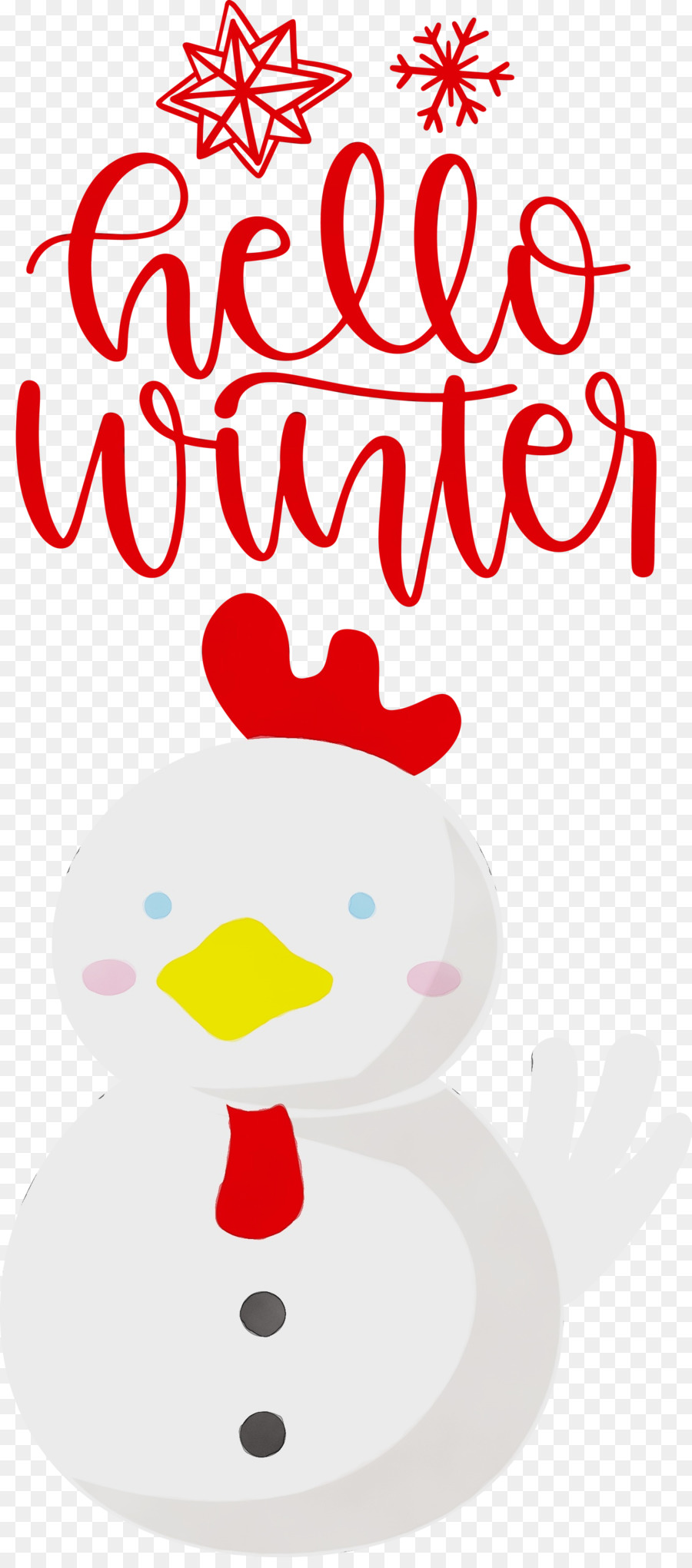 Bonhomme De Neige，Foulard PNG