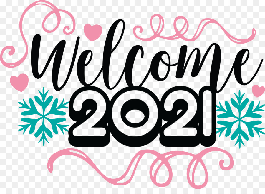 Bienvenue 2021，Nouvelle Année PNG