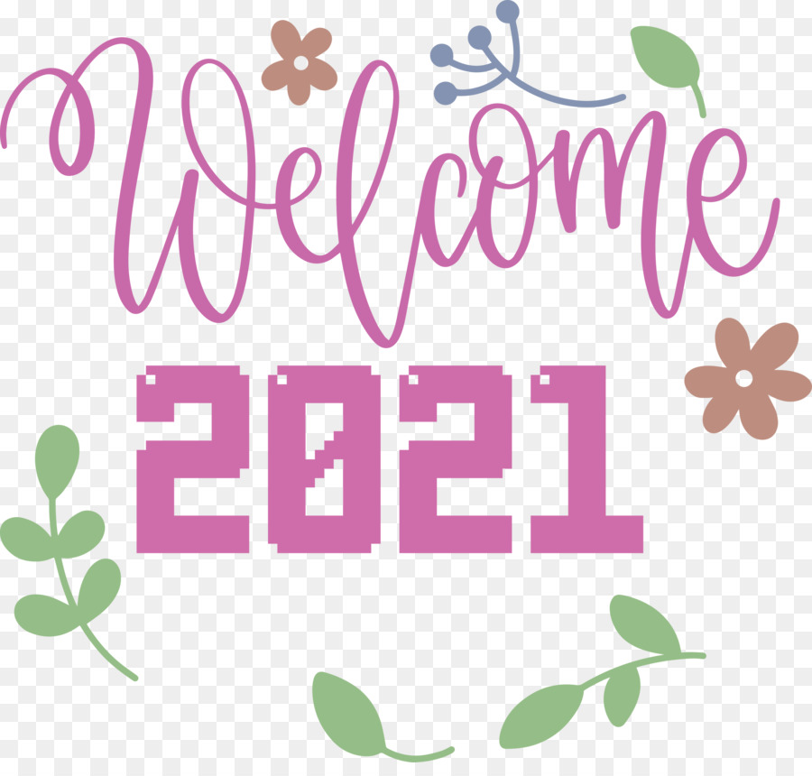 Bienvenue 2021，Nouvelle Année PNG