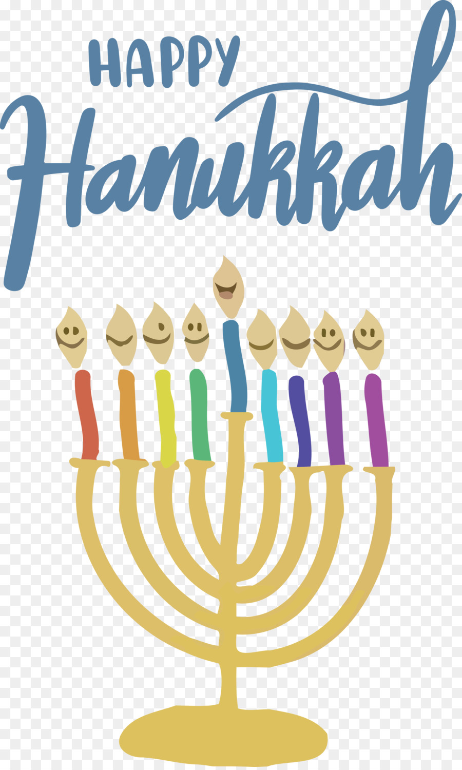 Menorah，Hanoucca PNG