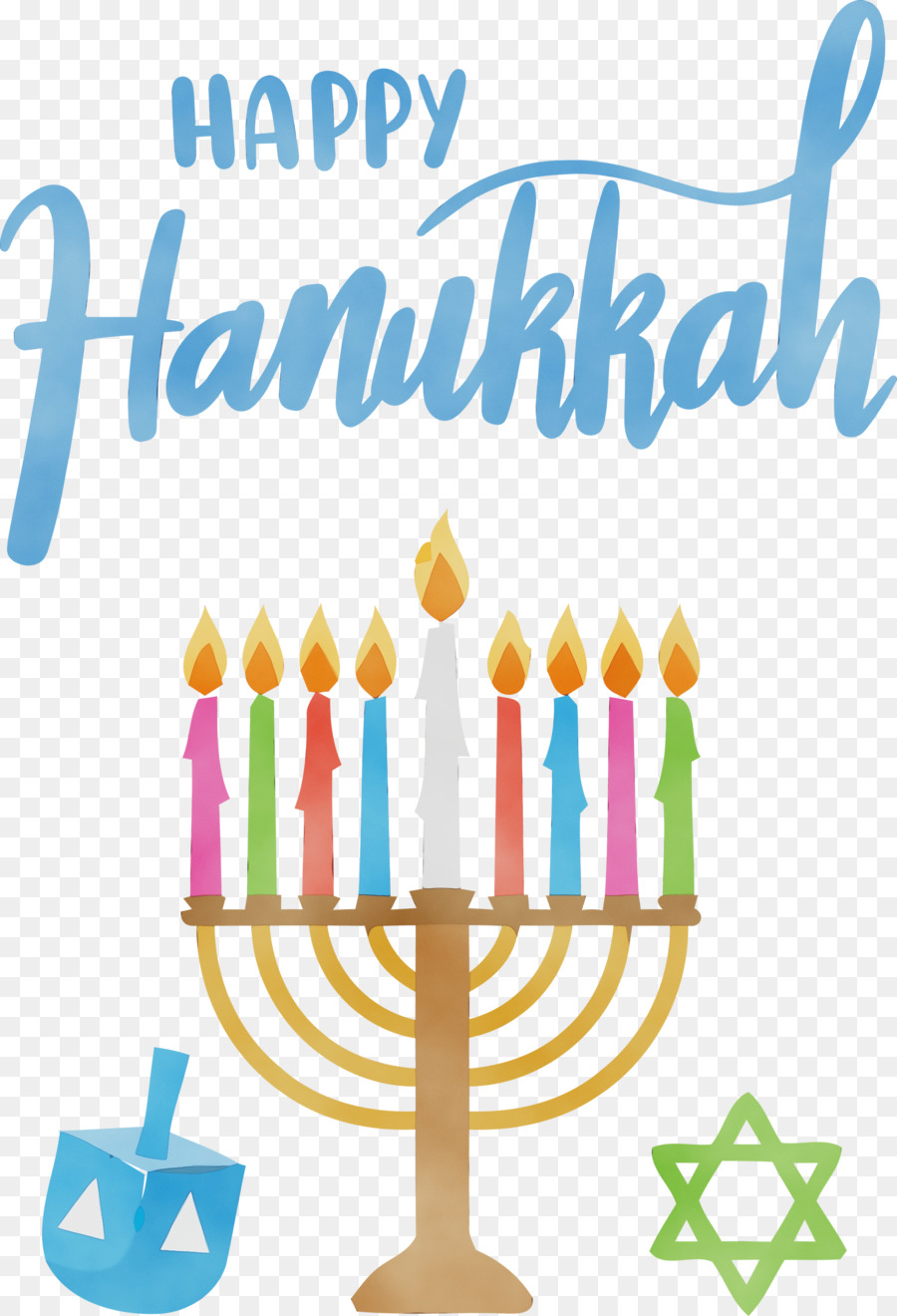 Hanoucca，Menorah PNG