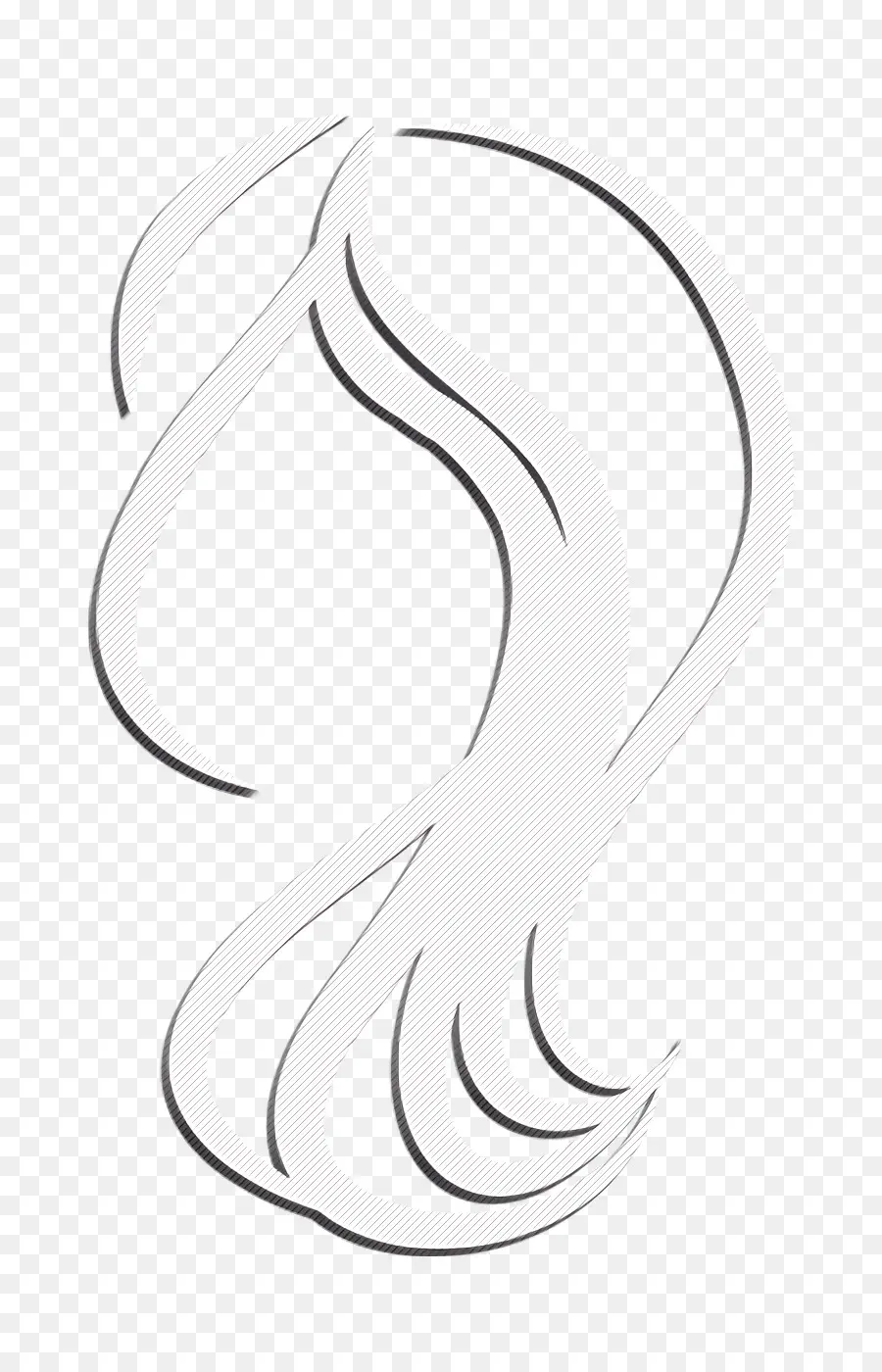 Cheveux，Style PNG