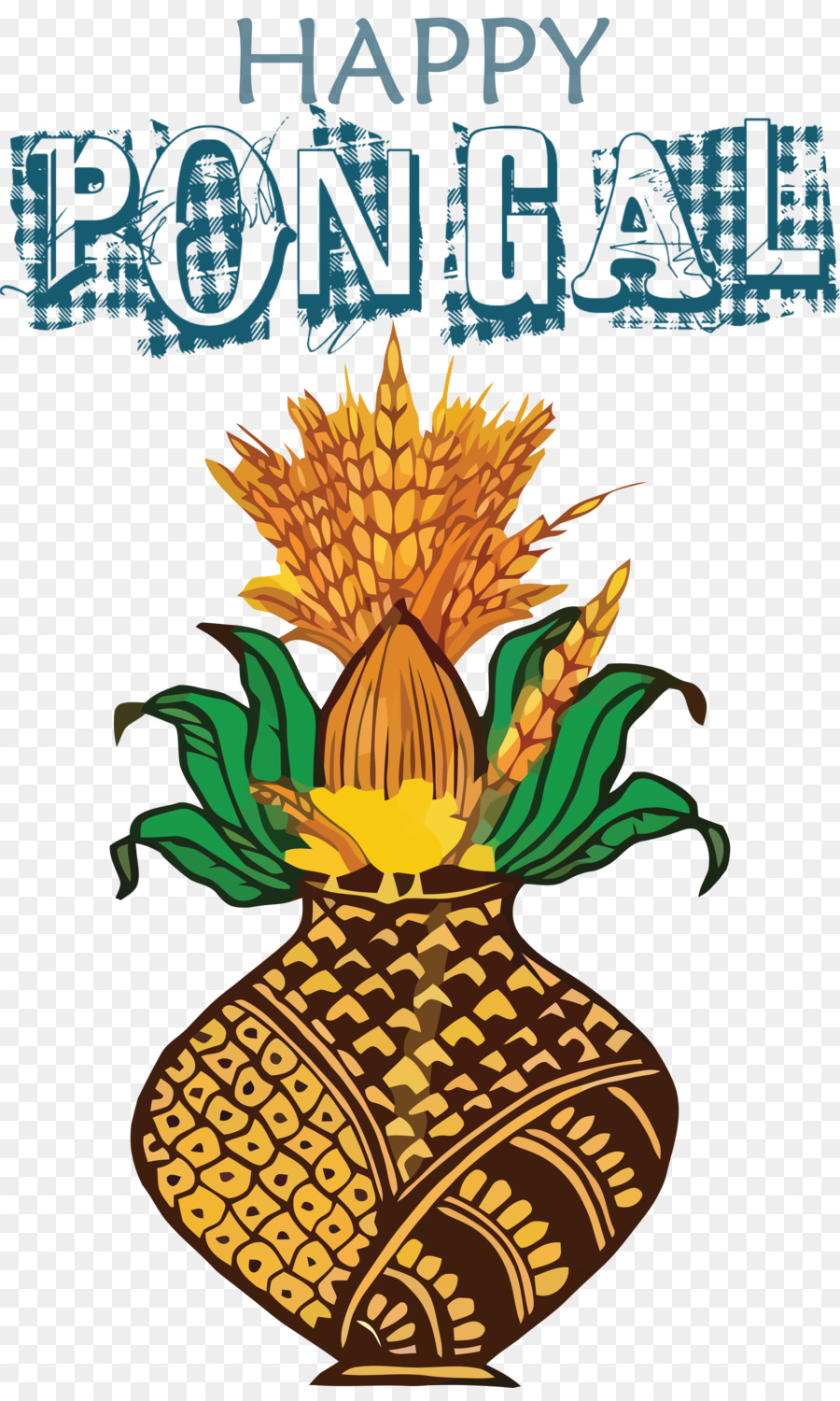 Fleur，L'ananas PNG